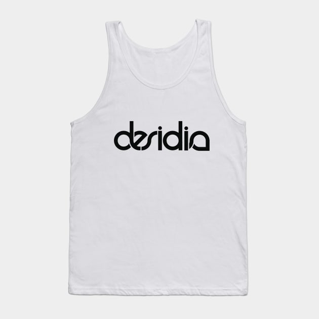 Desidia Logo Tee Tank Top by Desidia